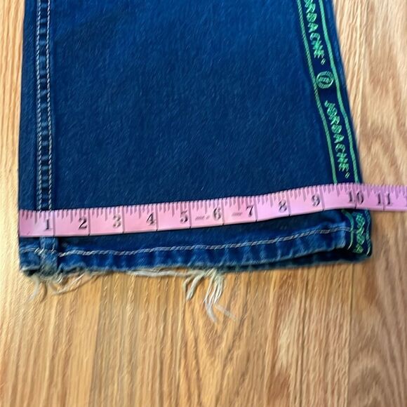Vintage 90’s Jordache Flare Branded Braid Jeans, cotton, 15/16 - Picture 3 of 9